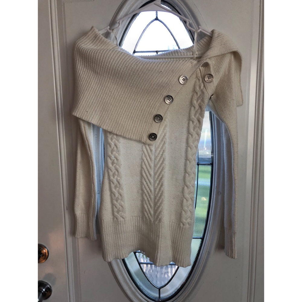 Off shoulder sweater